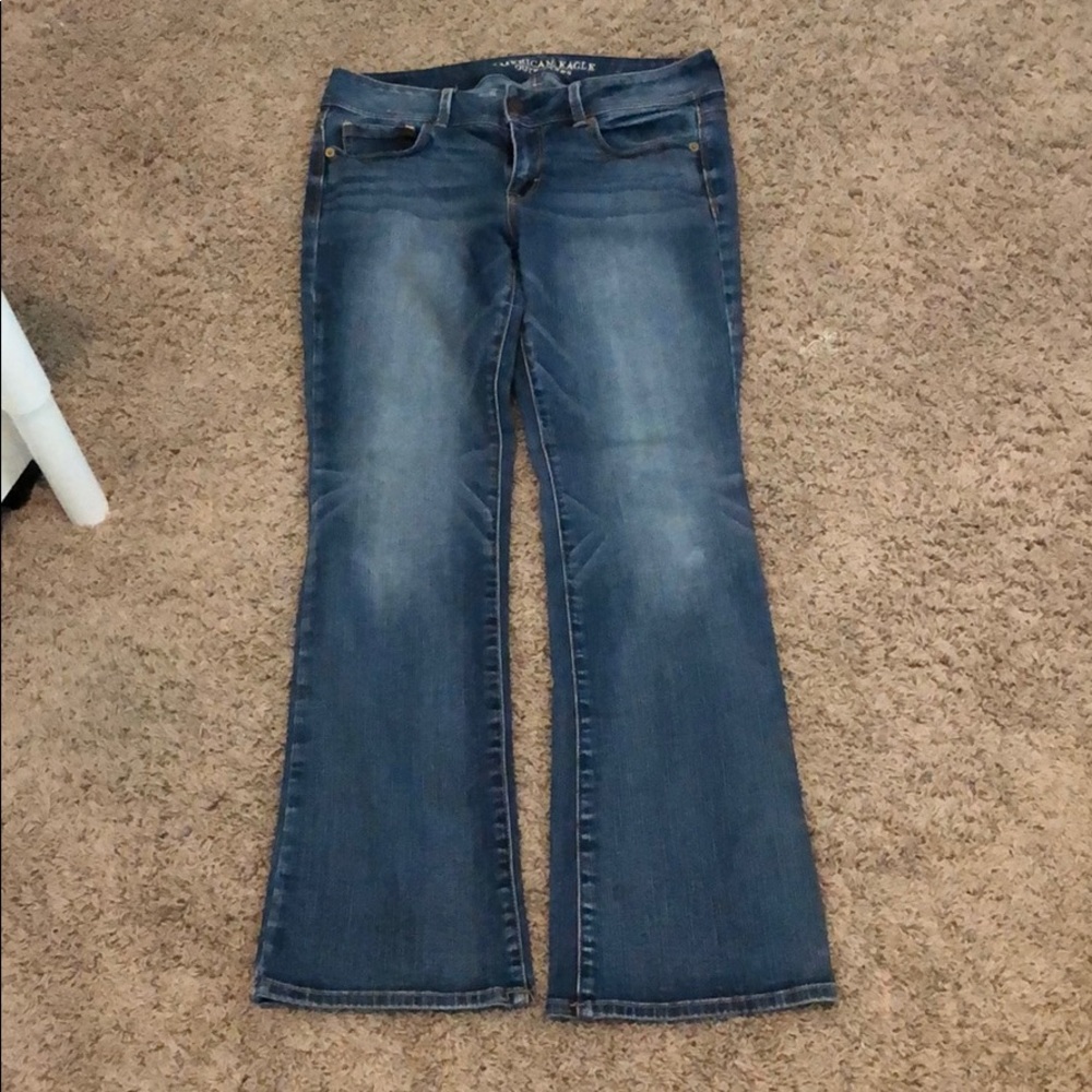 American Eagle Kick Boot Super Stretch Jeans